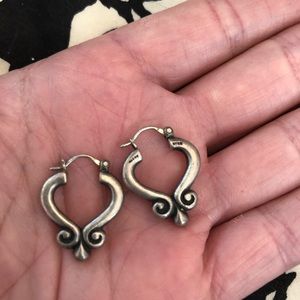James Avery silver earrings